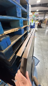 WOOD TABLE TOP, NEW