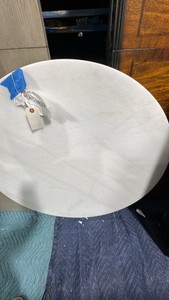 SMALL ROUND WHITE TABLE TOP
