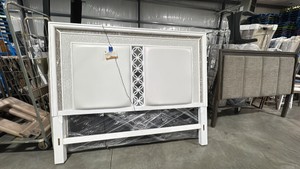 WHITE KING HEADBOARD