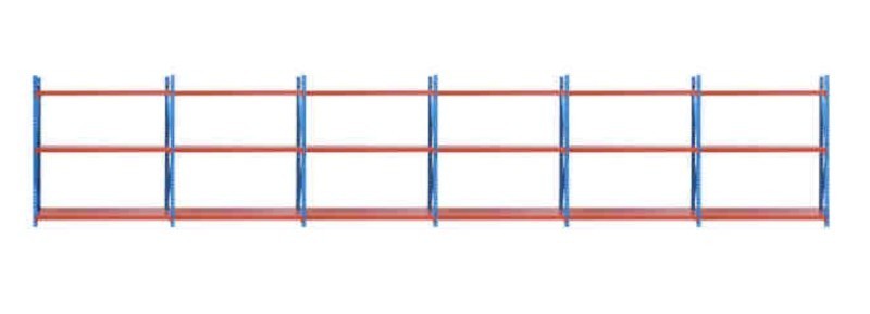 FUTURE 40 Foot 6 Section Heavy Duty Steel Shelving (FT-HJ6)