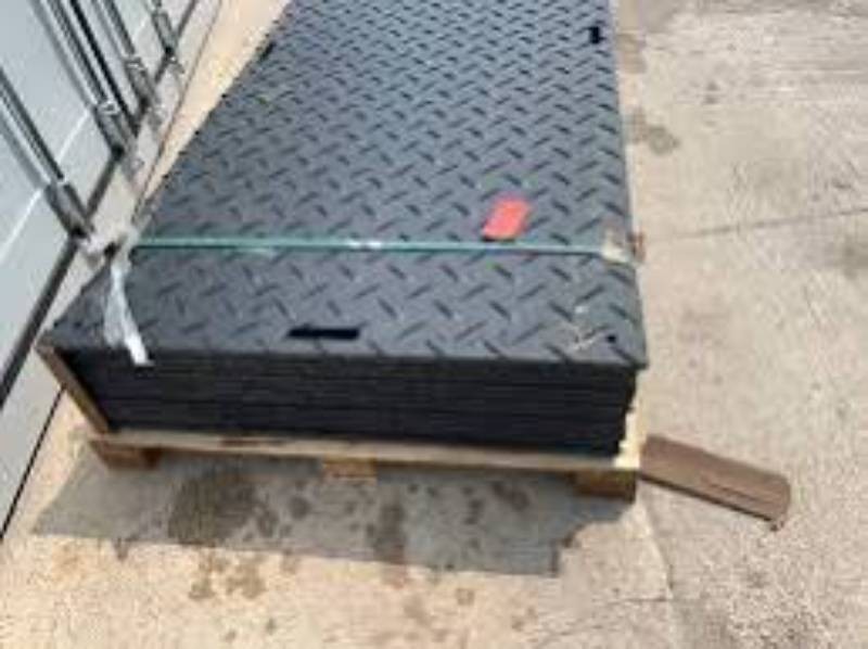 SDLANCH IRGPM Diamond PlatedSmooth Ground Protection Mat 41 X 95 (IRGPM-4x8x05)