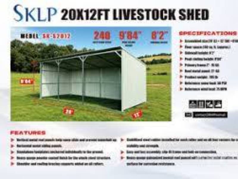 2026 FUTURE LIVESTOCK SHED (SK-S2012)