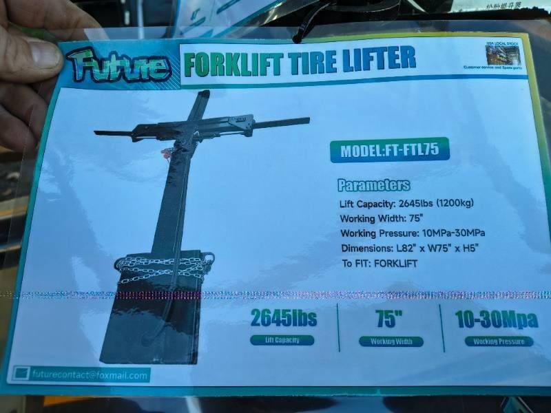 FUTURE Forklift Tire Lifter (FT-FTL75)