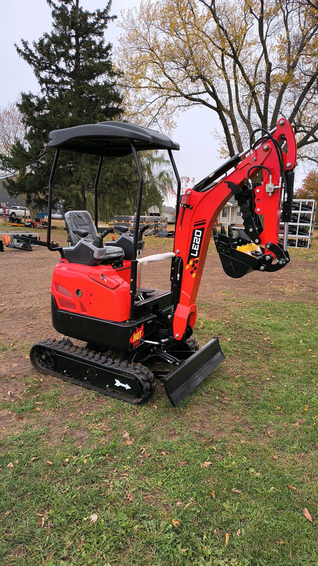2026 SDLANCH Mini Excavator, Yanmar Engine, 23 HP, Diesel (SDLE20  IRE200)