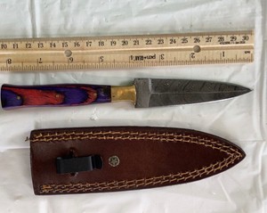 Double Edged -  Boot or Dagger Knife (MHS Cutlery Works LLC)