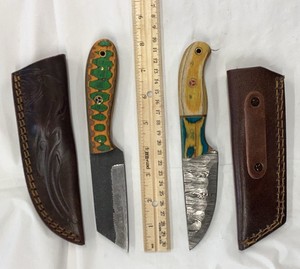 Small Clever and.Fixed-blade Knife.(MHS Cutlery Works)