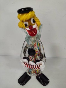 Genuine Venetian Glass Murano Clown