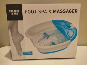 Sharper Image Foot Spa & Massager New in Box