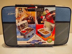 Travelin Chef Expandable Thermal Food Carrier New In Packaging