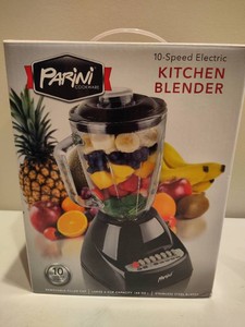 Parini Kitchen Blender wGlass Canister New in Box