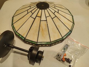 Tiffany Style Ceiling Light Fixture