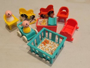 Fisher Price Little People Nursery Set #761