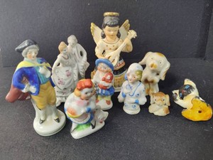 Assortment of Small PorcelainCeramic Figurines