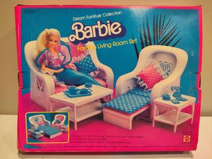 Barbie Fashion Living Room Set With Original Box