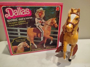 Barbies Horse Dallas With Original Box