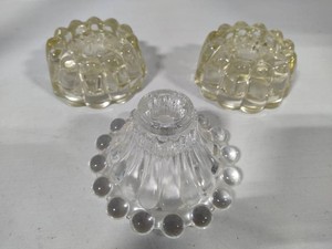 Princess House & Boopie Glass Candle Holders