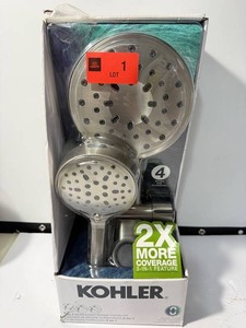 Kohler 3-in-1 Multifunction Shower Combo Kit - 4 Spray Settings