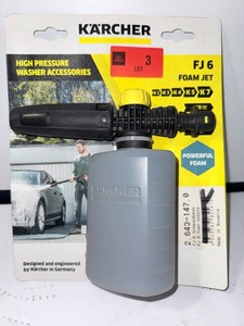 NEW Karcher FJ 6 Foam Jet 2.643-147.0 for K2-K7
