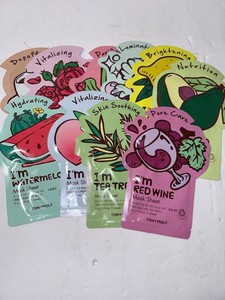 New TonyMoly Im Real Assorted Sheet Masks (Lot of 10)
