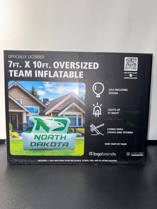 NEW North Dakota 7 Ft X 10 Ft Team Inflatable