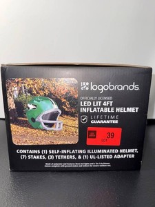Logobrands Led-lit 4 Ft Inflatable Helmet