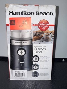 Hamilton Beach Custom Grind Coffee Grinder 80393FG