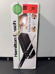 Hamilton Beach 74275ZFG Electric Knife Set With 2 Blades