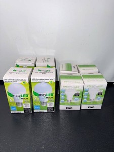 MaxLite & EIKO LED Light Bulbs Mixed Lot (Lot of 10)