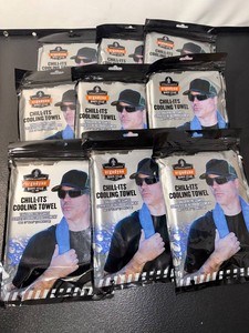 Ergodyne Chill-Its Cooling Towels (Lot of 9)