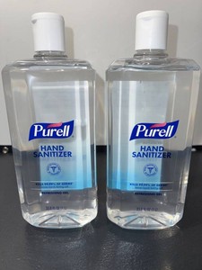 Purell Advanced Hand Sanitizer Refreshing Gel 33.8 Fl Oz (Lot of 2)