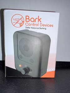 Rechargeable Ultrasonic Bark Control Device - 3-Level Rainproof