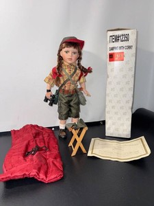 New Heritage Signature Collection Camping With Corky Porcelain Doll