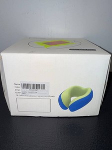NEW JOEWAY Viscoelastic Foam Travel Pillow