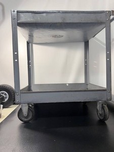 107 Heavy-Duty 2-Shelf Steel Utility Cart - 28 X 20 X 32 in