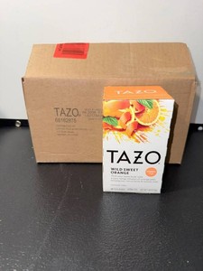 TAZO Wild Sweet Orange Herbal Tea - Case of 6 Cartons