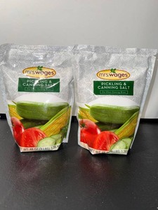 Mrs. Wages Pickling & Canning Salt 48oz (Lot of 2)