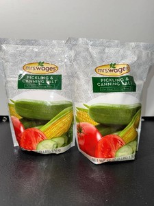 Mrs. Wages Pickling & Canning Salt 3 Lb (Lot of 2)
