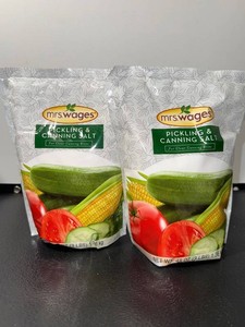 Mrs. Wages Pickling & Canning Salt 48 Oz (Lot of 2)