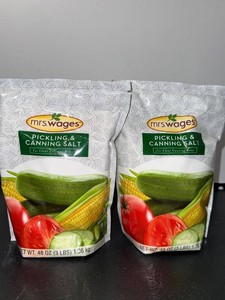 Mrs. Wages Pickling & Canning Salt 48 Oz (Lot of 2)