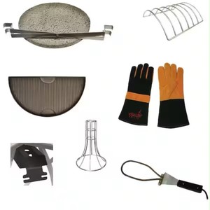 New Vision Grills 8-Piece Kamado Grilling & Smoking Accessory Set