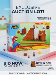 NEW Super Mario Course Complete Playset