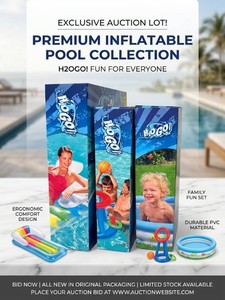 Bestway H2OGO Pool & Water Play Assortment (Lot of 3)