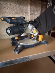 GMC Global Machinery Company Compound Miter Saw with Dust Collection Bag
