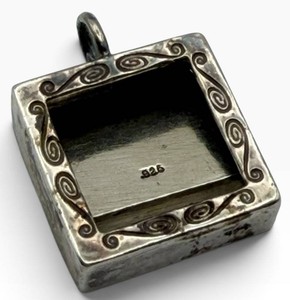 925 Silver Picture Frame Charm