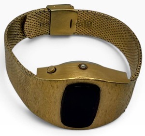 Benrus Gold-Tone Mesh Band Wristwatch - Not Tested