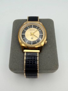 Vintage Accutron Gold-Tone Wristwatch - Not Tested