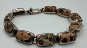 925 Sterling Silver Mexico Link Bracelet