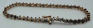 18K Gemstone Link Bracelet
