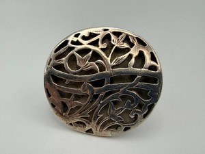Sterling Silver Floral Openwork Ring