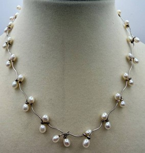 Freshwater Pearl-Style Necklace With Extender Chain